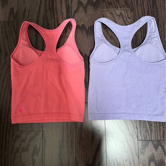 Joylab ribbed shelf bra tops - Picture 2 of 2